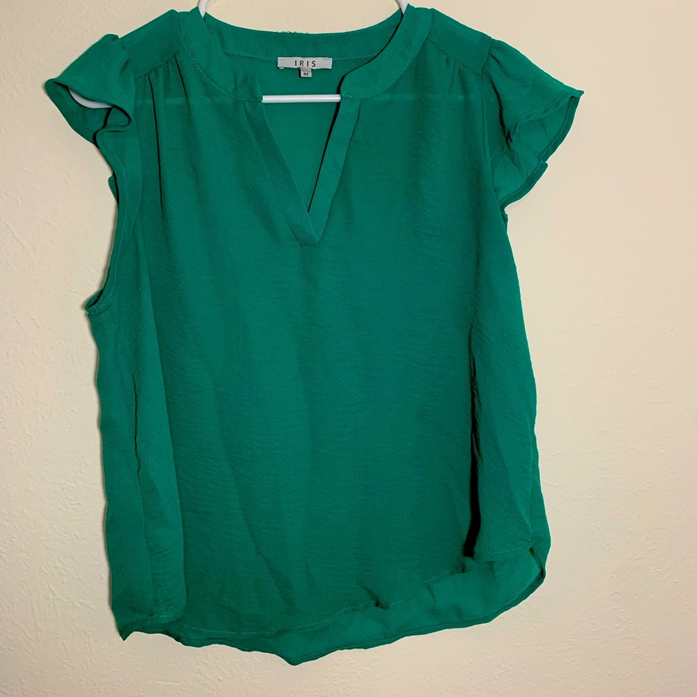 Hunter Green Women’s Blouse